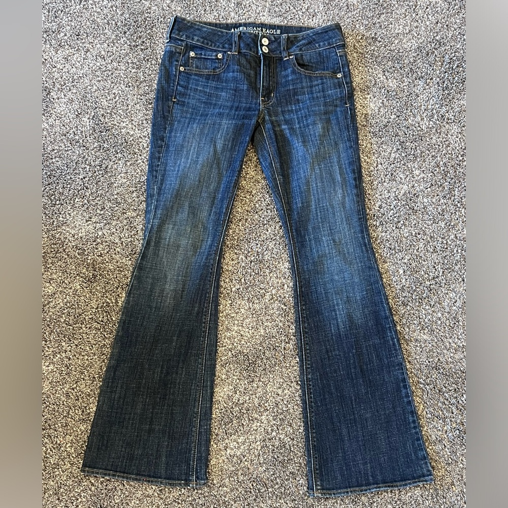 American Eagle Outfitters Artist Flare Stretch Jeans, Womens size 6
